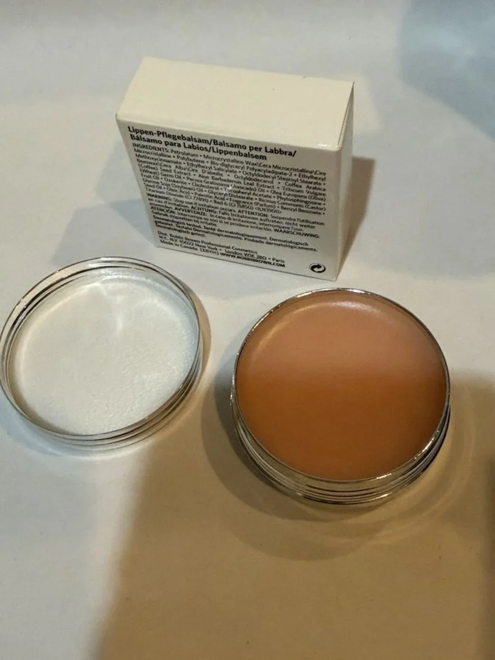 Bobbi Brown Lip Balm Spf 15 Full Size 15 g/0.5 oz~Discontinued *New*